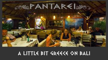 Pantarei Bali   Greek Restaurant    
Jl. Raya Seminyak No. 17 A,
 Bali 80361, 


